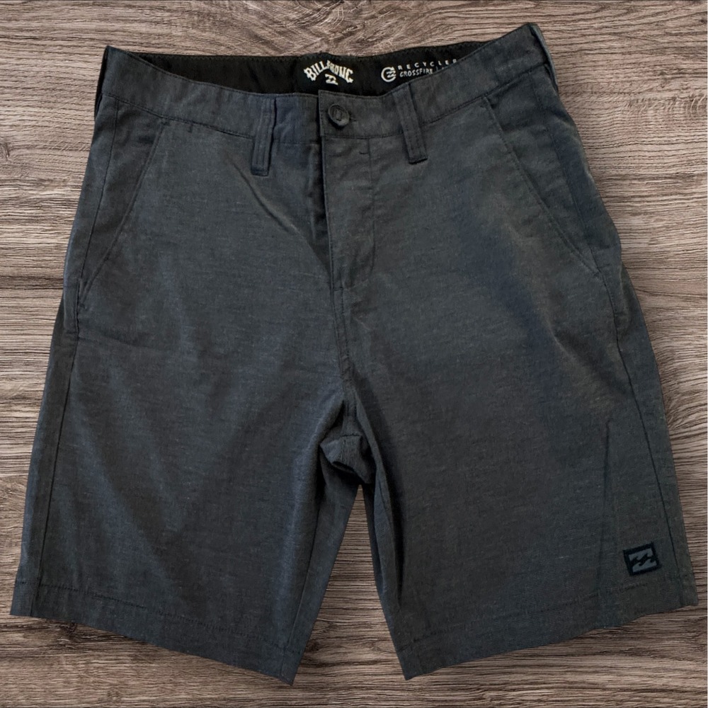 Billabong Crossfire Submersible Shorts Men's 28 Gray Hybrid Walk Surf Skate